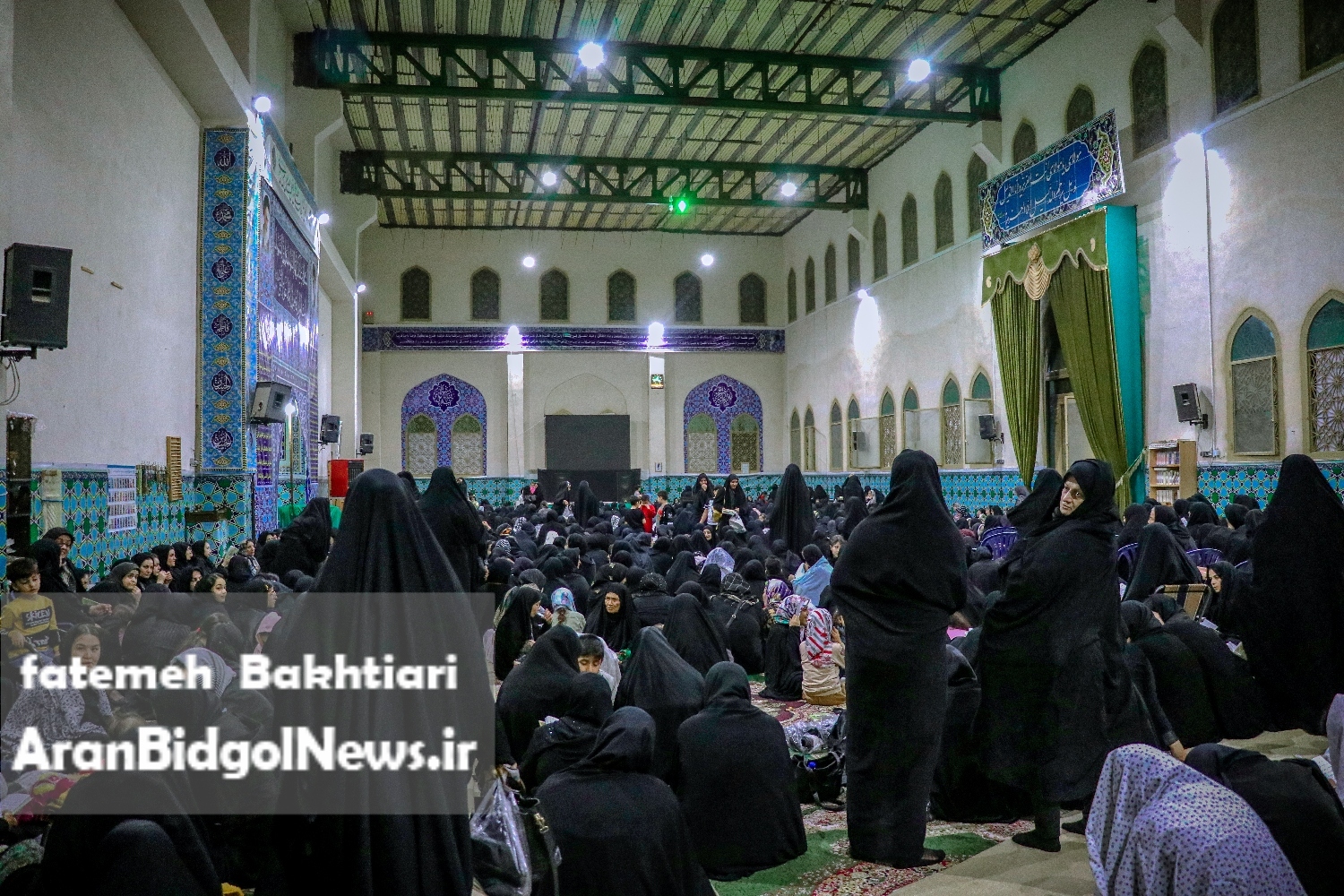 گزارش تصویری دومین شب قدر در حرم مطهر باب المراد (بخش سوم)